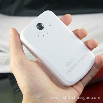 WST 7800mAh portable power bank for mobile phone